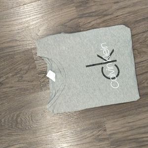 Xs gray Calvin Klein pj top